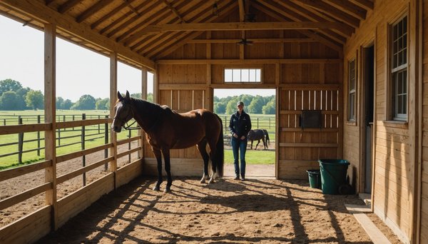 Aménagement d'écurie de qualité : créez l'espace idéal pour vos chevaux